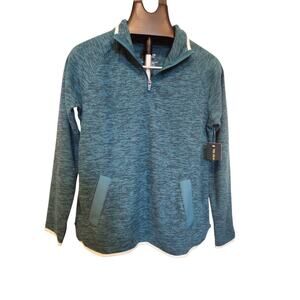 Women’s Trek Gear Pullover Fleece Top With 1/4 Zip Front Size Small